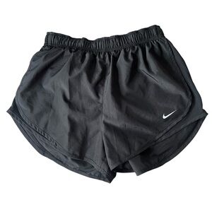 Nike Dri-FIT Women’s Running Shorts Black Size M 3” Inseam Lightweight Gym